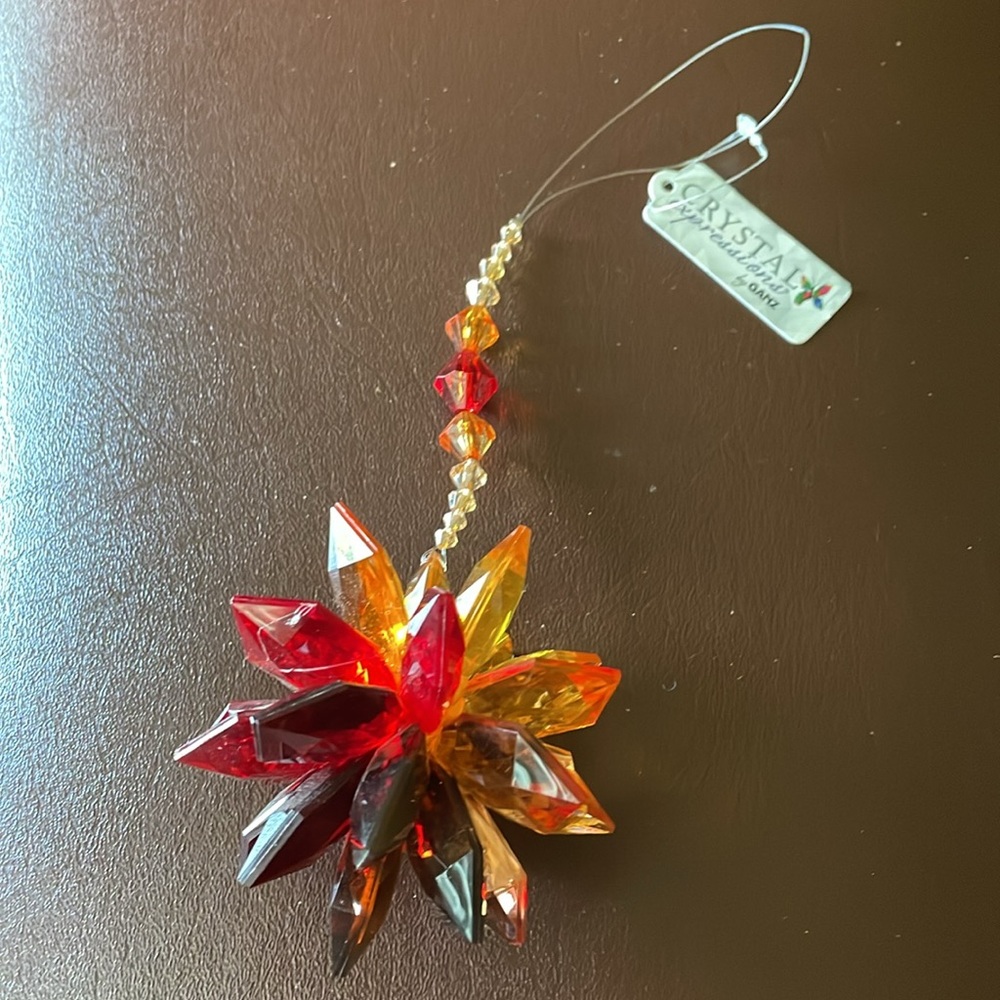 CRYSTAL EXPRESSIONS by Ganz Autumn Starburst